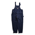Safari Style! Multi-pocket Overalls Men's Baggy Bib Trousers Work Cargo Pants Men's Street Style Casual Overall Men